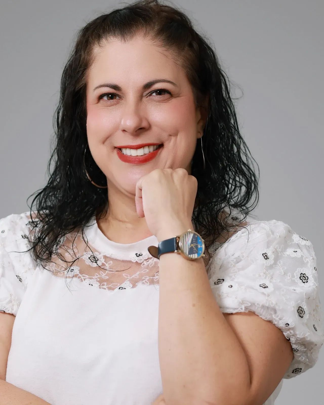 Portrait of Liz Monroy, co-founder of Babs Boutique